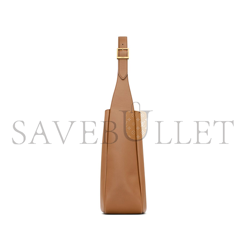 y*l le 5 À 7 S*pple large in grained leather 753837aaauq2536 (30*31*13cm)